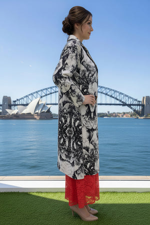 Audrey A-line Cotton Coat