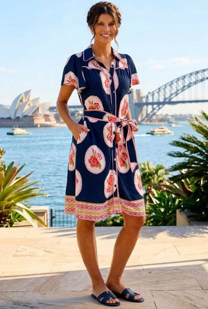 Beverly Button Down Shirt Dress