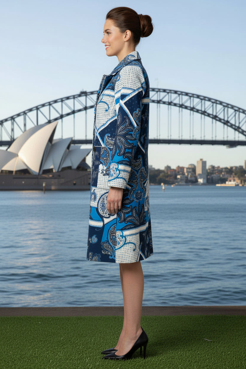 Audrey A-line Cotton Coat