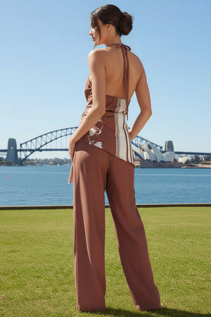 Hailey Halter Top & Pant Set