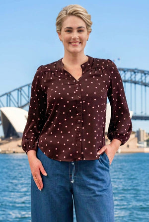 Dora Button Down Blouse