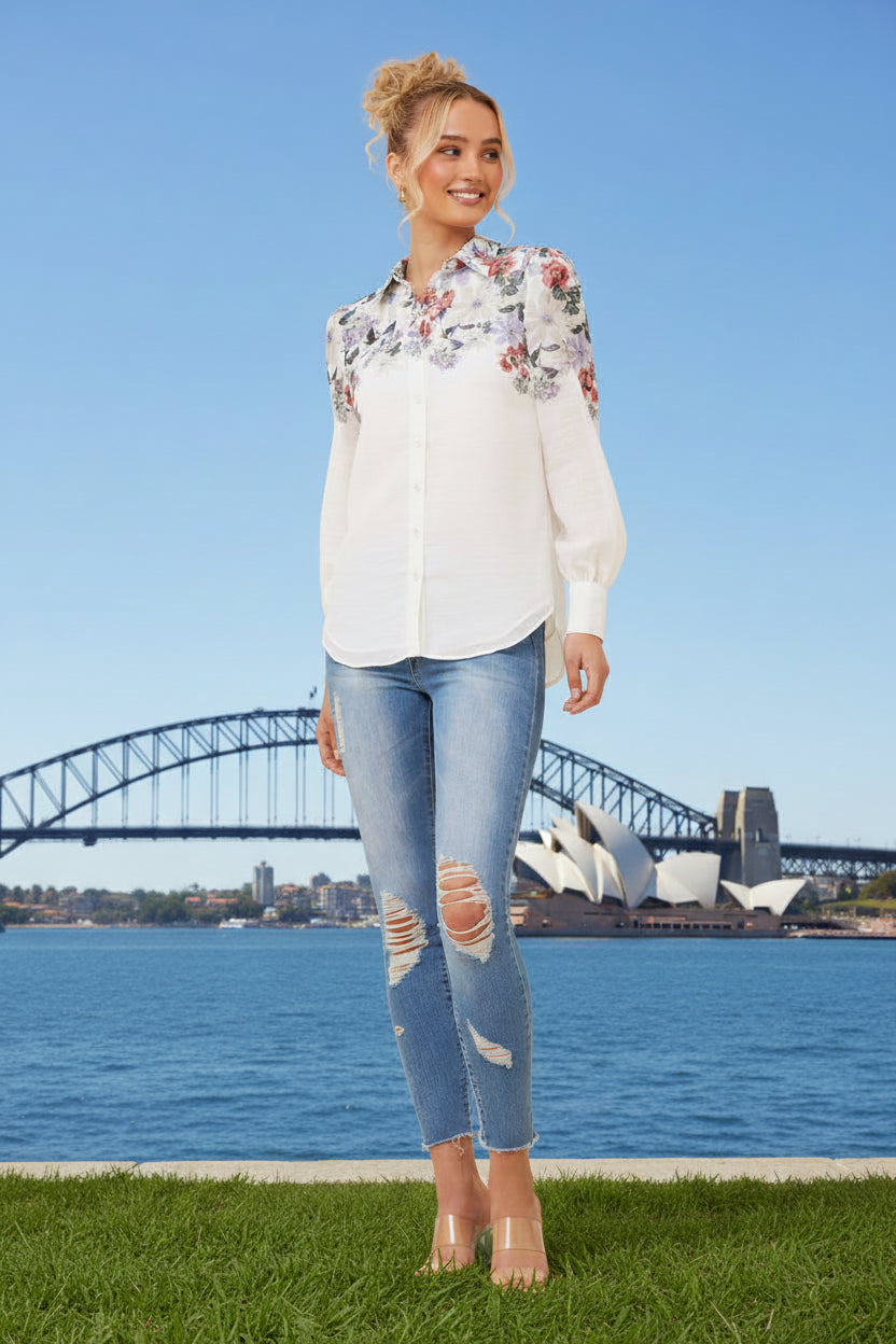 Kelly Button Down Blouse