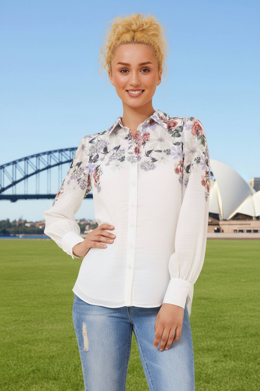 Kelly Button Down Blouse