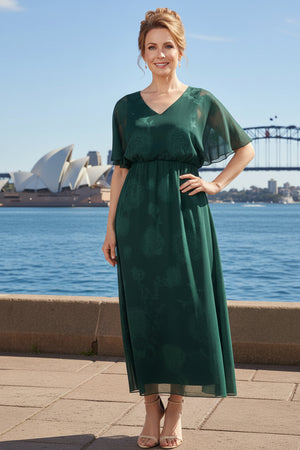 Jane Cocktail Dress in Green