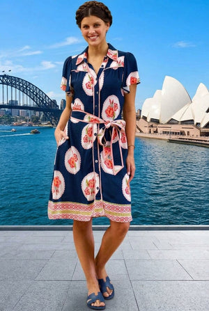 Beverly Button Down Shirt Dress