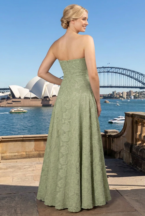 Janelle Strapless Evening Gown