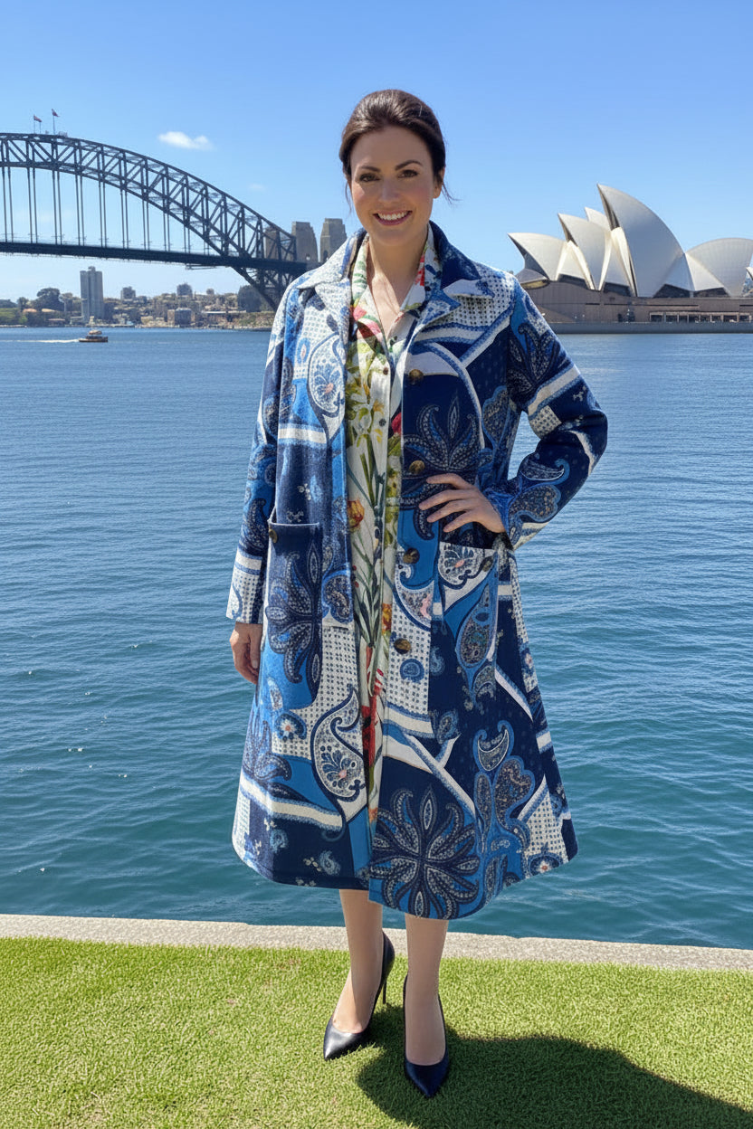 Audrey A-line Cotton Coat
