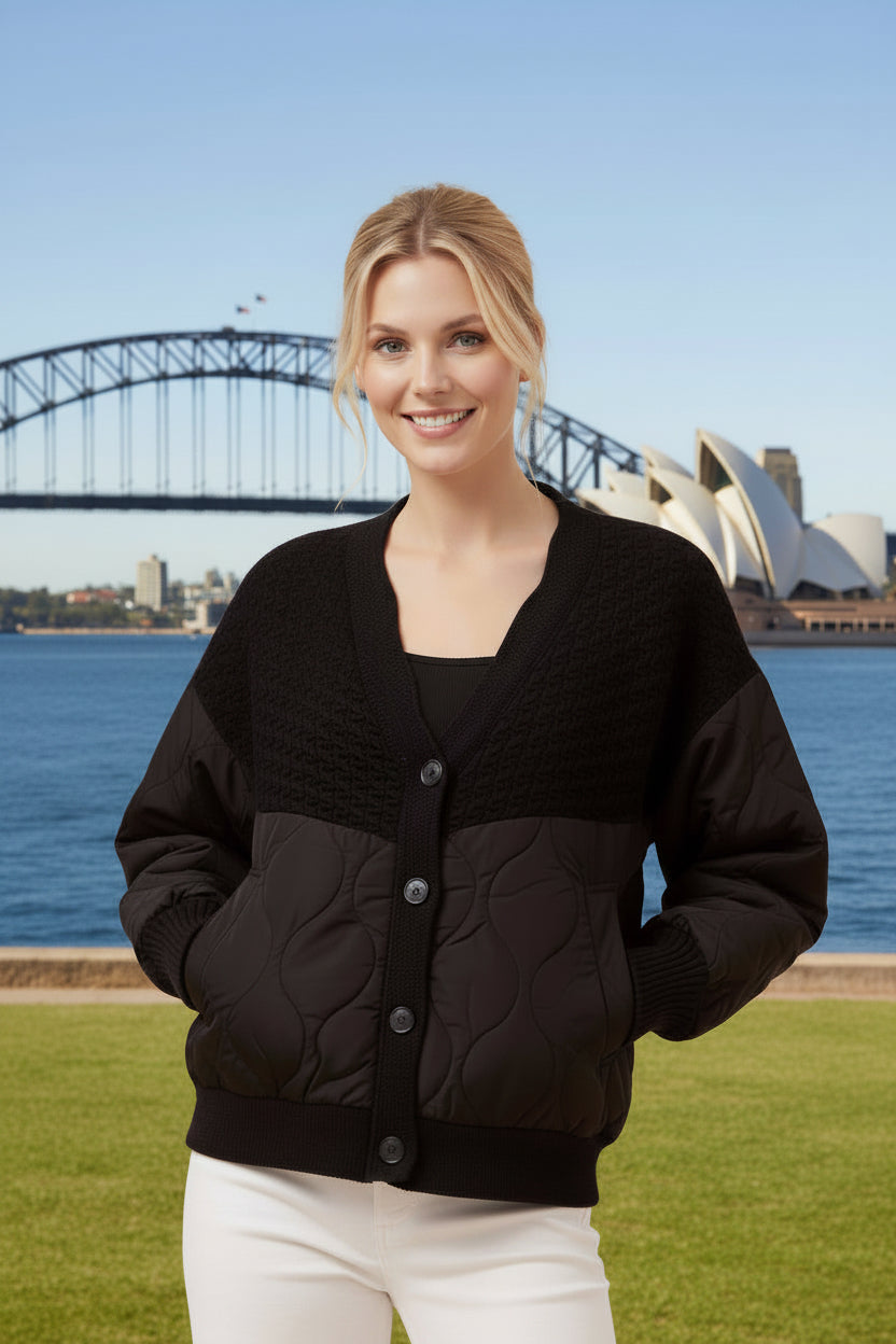 Stella Knit & Puffer Jacket