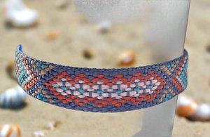 Boho Woven Friendship Bracelet Pattern 8