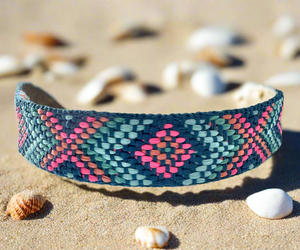 Boho Woven Friendship Bracelet Pattern 15