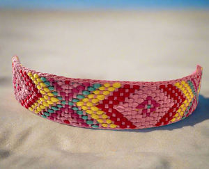 Boho Woven Friendship Bracelet Pattern 16