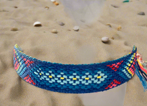 Boho Woven Friendship Bracelet Pattern 12