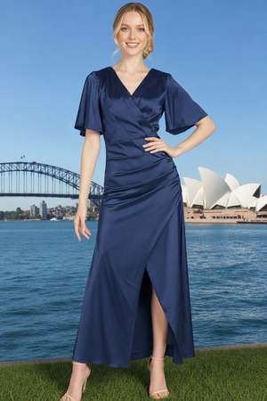 Jana Satin Evening Dress