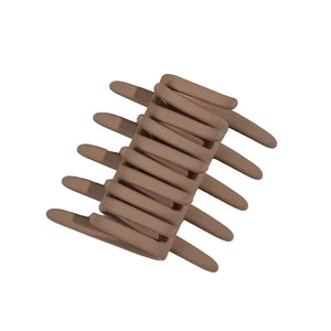 Set of brown hair clips Claw Combo Hair Pin