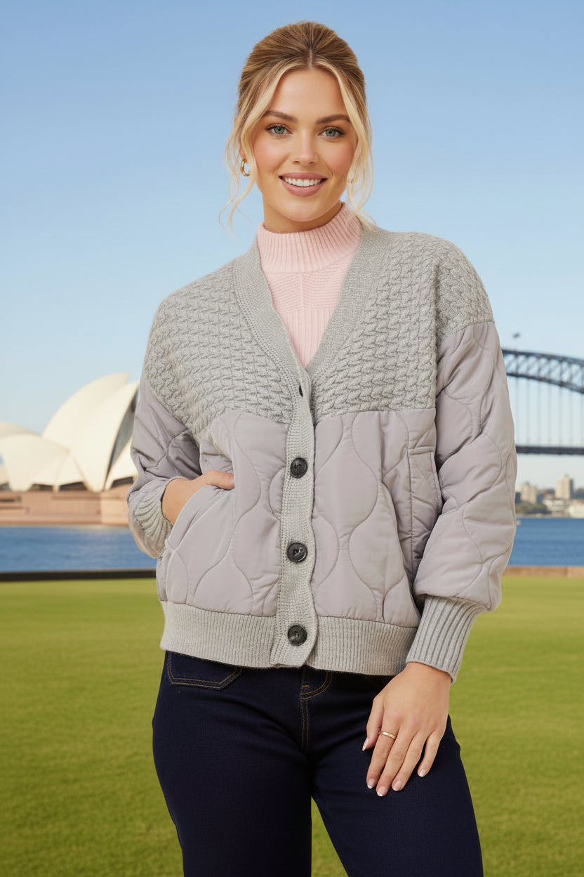 Stella Knit & Puffer Jacket