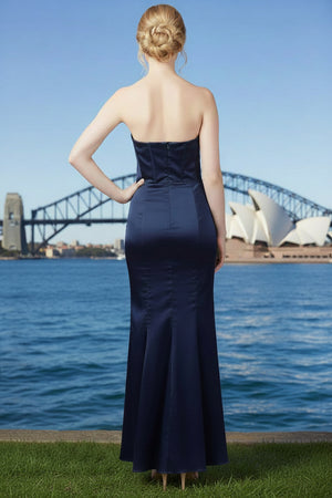 Selena Strapless Corset Formal Dress