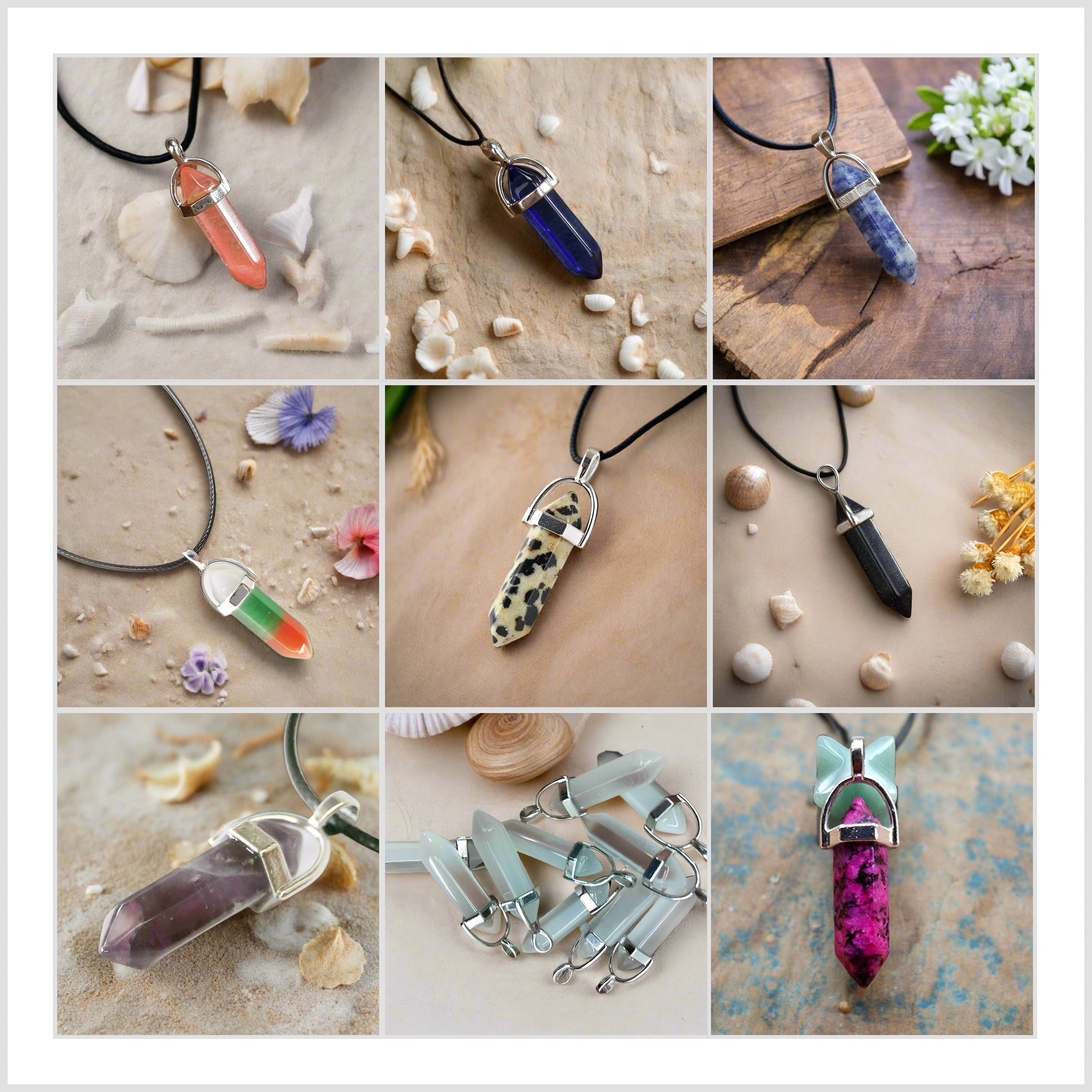 Gemstone Pendant Necklaces