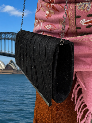 Glittery Clutch Bag