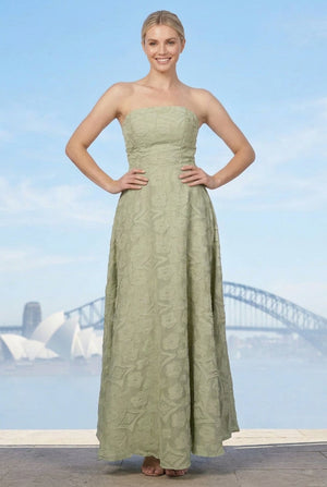 Janelle Strapless Evening Gown