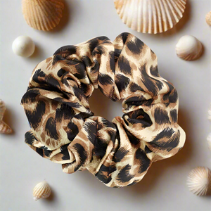 Scrunchie in Leopard print