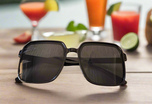 The Modern Aviator Sunglasses in Black